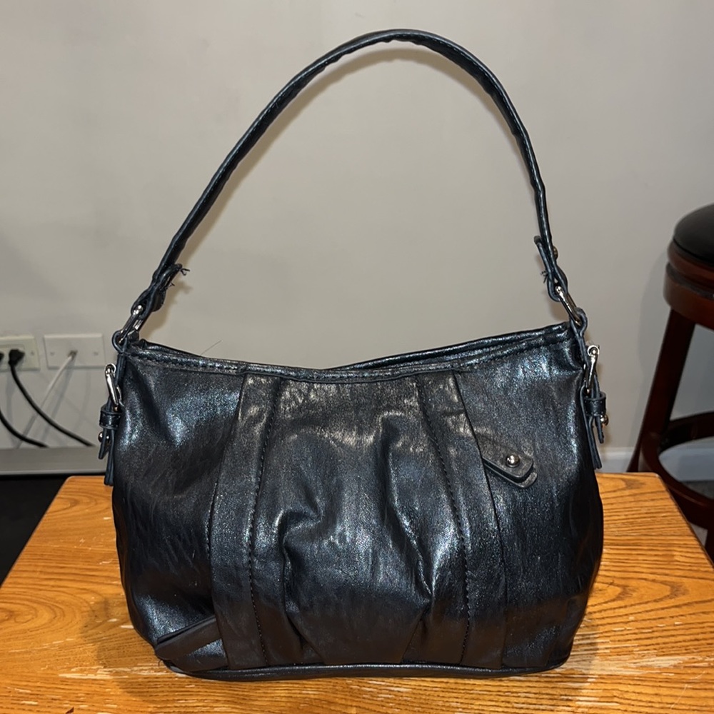 Nine & Co Faux Leather Shoulder Bag